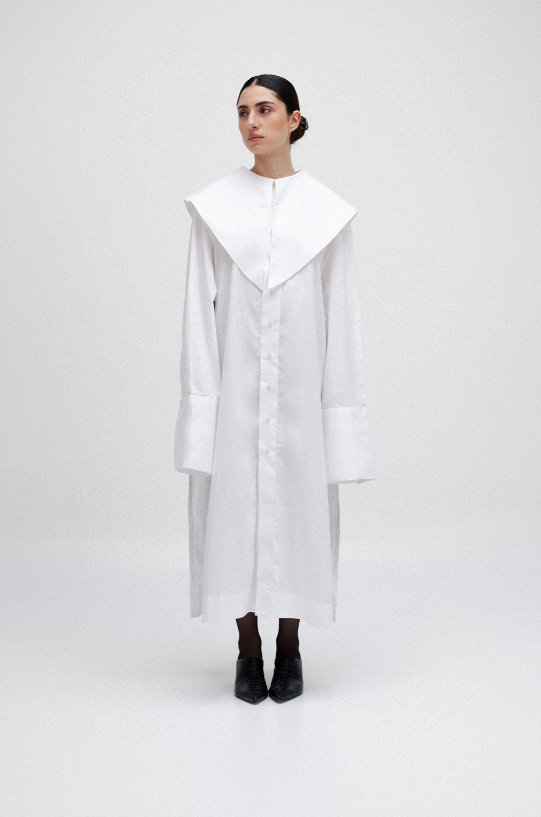 CAPE COLLAR SHIRT